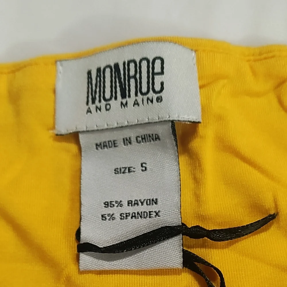 Monroe & Main Green, And Yellow‎ Maxi Pencil Skirt Ruched Casual Bundle Of 2